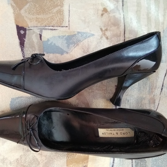 Lord & Taylor Shoes Lord Taylor Black Dress Heels Sz 9m Poshmark